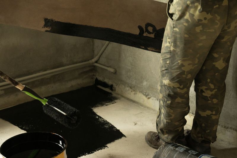 Dry Basement with Proper Waterproofing